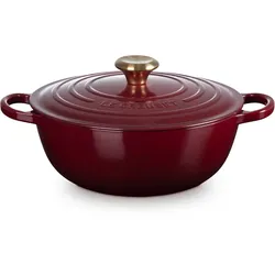 Le Creuset Bräter La Marmite Signature Ø 26cm - rot