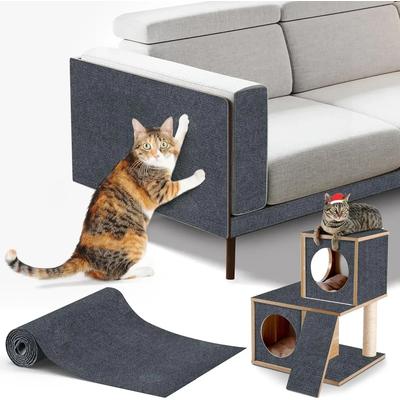 Uplift Picks Self Adhesive Cat Scratch Carpet Sofa Protector For DIY Furniture Scratch Protection gray 50x100 Cm