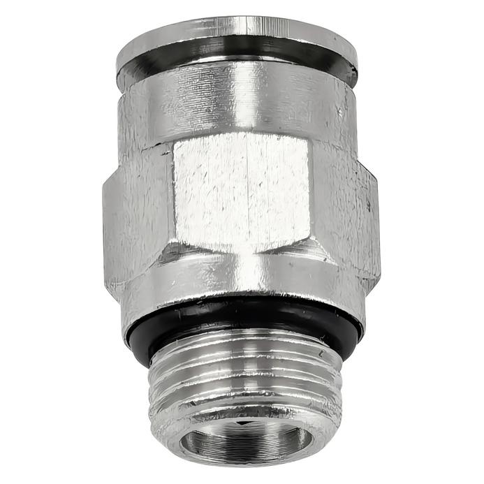 Tru Components Schlauchverbindung TC-14205528 MPC-G 8-01 Rohr-Ø: 8 mm Gewind (Schlauchverbinder) (TC-14205528)