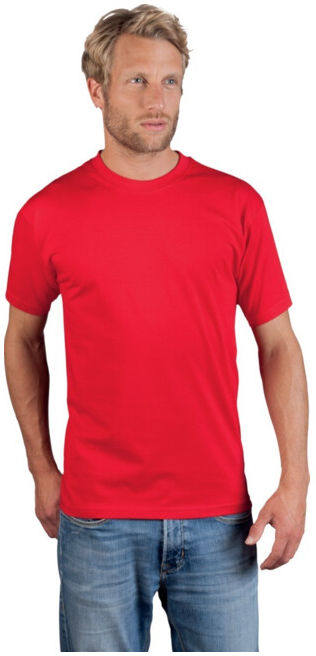 T-Shirt Men´s Premium taille XL rouge 100 % CO PROMODORO (3099)