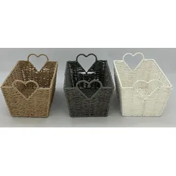 Korb HEART (LBH 30x20x18 cm) - LBH 30x20x18 cm