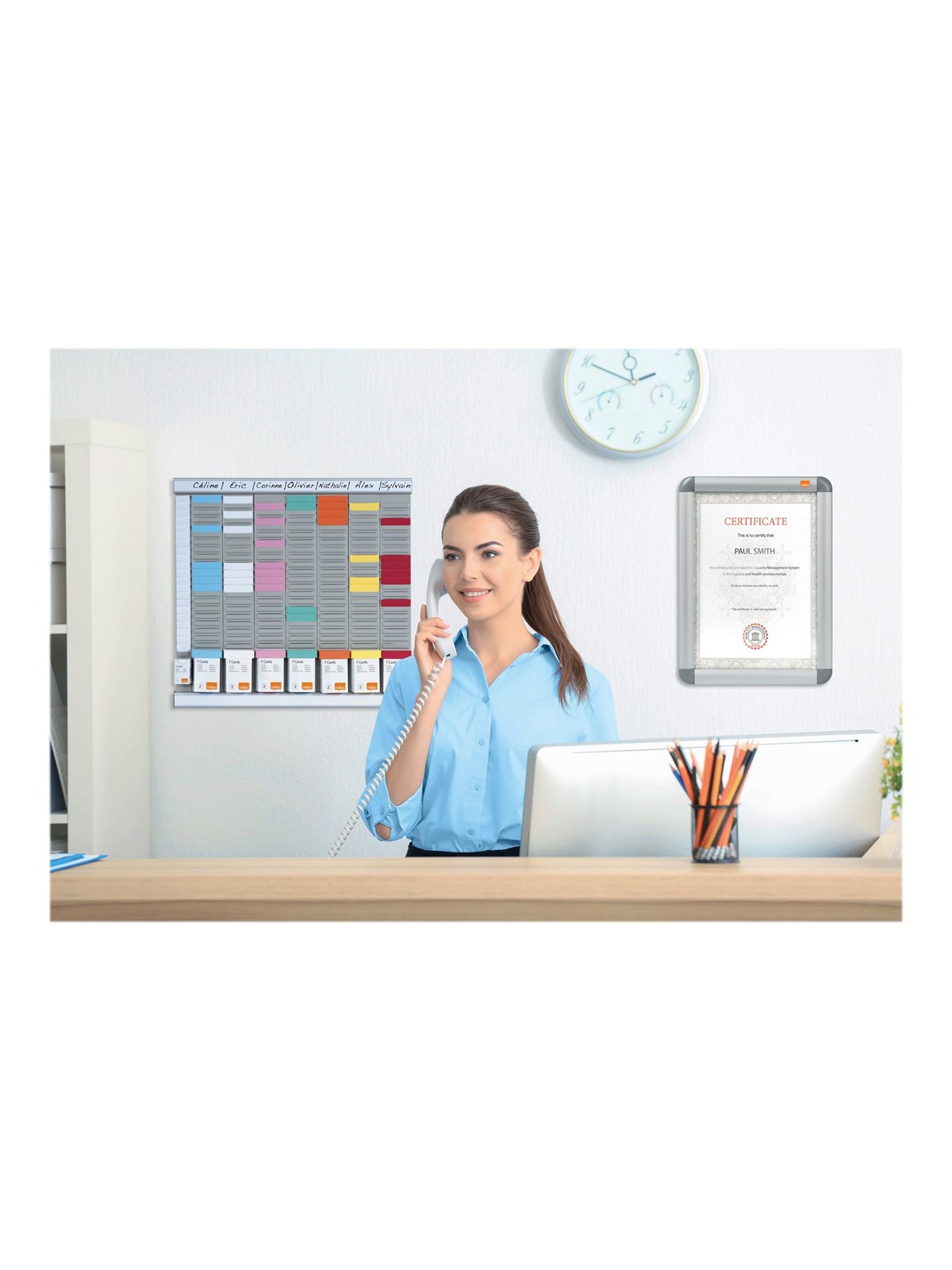 Nobo Size 24 - planner board rail (pack of 2)