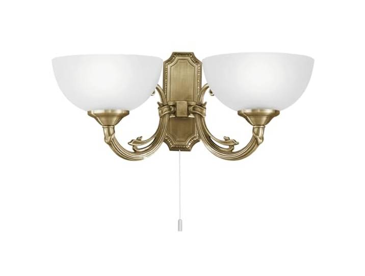 EGLO Wandlamp Savoy, 2-lichts vintage wandlamp, rustiek