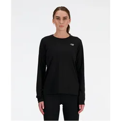 New Balance, Damen, Funktionsshirt, W Long Sleeve (XL), Schwarz