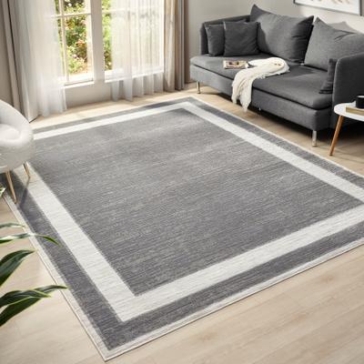 KALATY Lumina Modern Border Area Rug