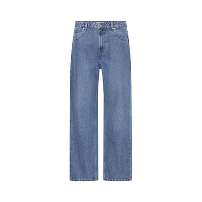 Loose-fit-Jeans SOLID "SOLID SDTOMMY-VANKO", Herren, Gr. 36/32, Länge 32, blau (middle blau denim), 100% Baumwolle, unifarben, normal, Jeans