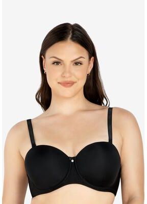 Plus Size Women's Elise Strapless Bra by Parfait in Black (Size 38 C)