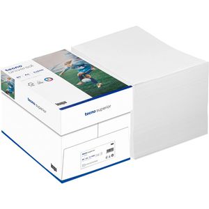 Inapa Kopierpapier tecno Universal Speed Box, 2100077586, A4, 80g/qm, weiß, 150 CIE, ungeriest, 2.500 Blatt