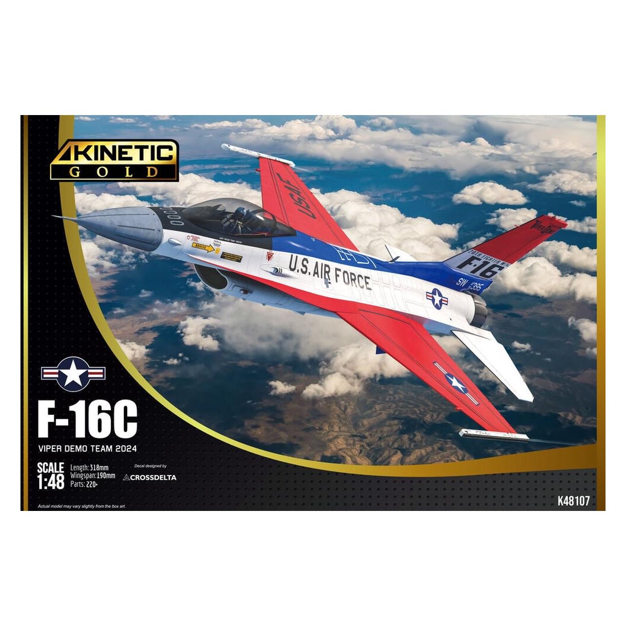 Kinetic F-16C USAF VIPER DEMO, 2024 (48107)