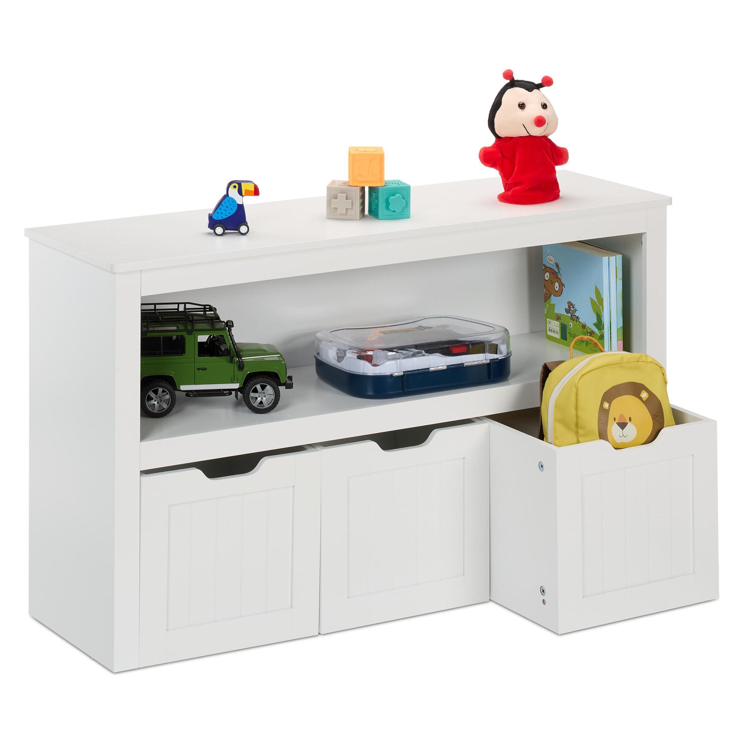 Relaxdays Kinderregal (102 x 30 x 60 cm) (4052025501471)
