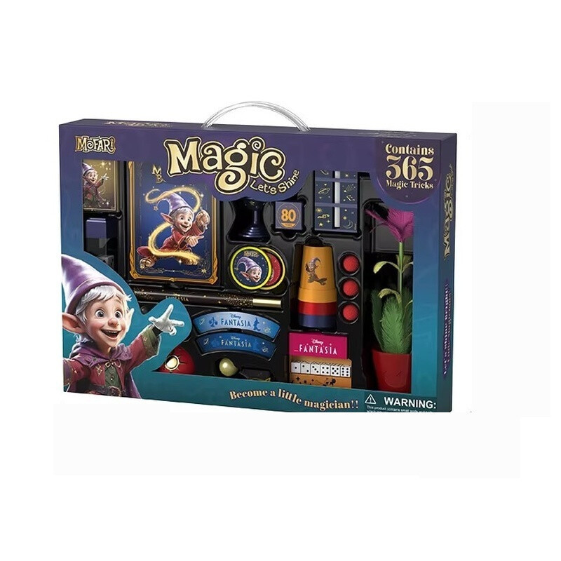 MOFARI Magische Carnavalsset voor Kinderen met 15 Accessoires en 365 Magische Effecten