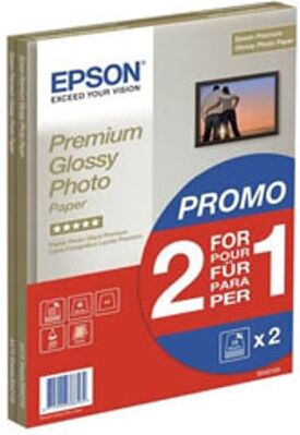 Epson S042169 Papel fotográfico Premium Glossy   A4 255 g/m² 2 x 15 folhas