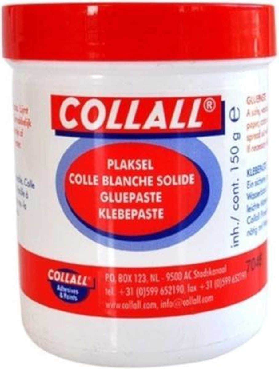 Collall Plaksel Uitwasbaar op waterbasis 150 g