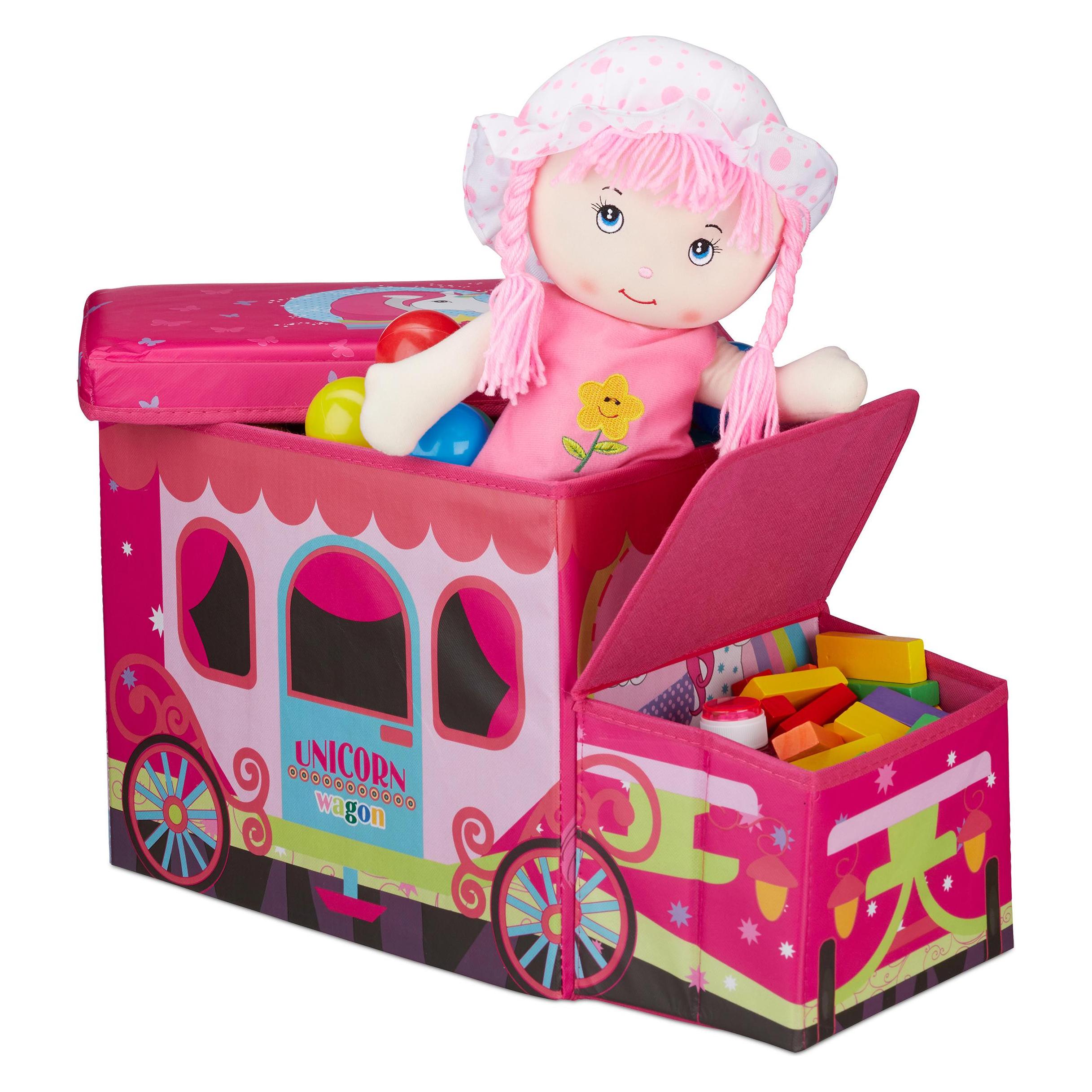 Relaxdays Sitzbox Kinder (4052025935665)