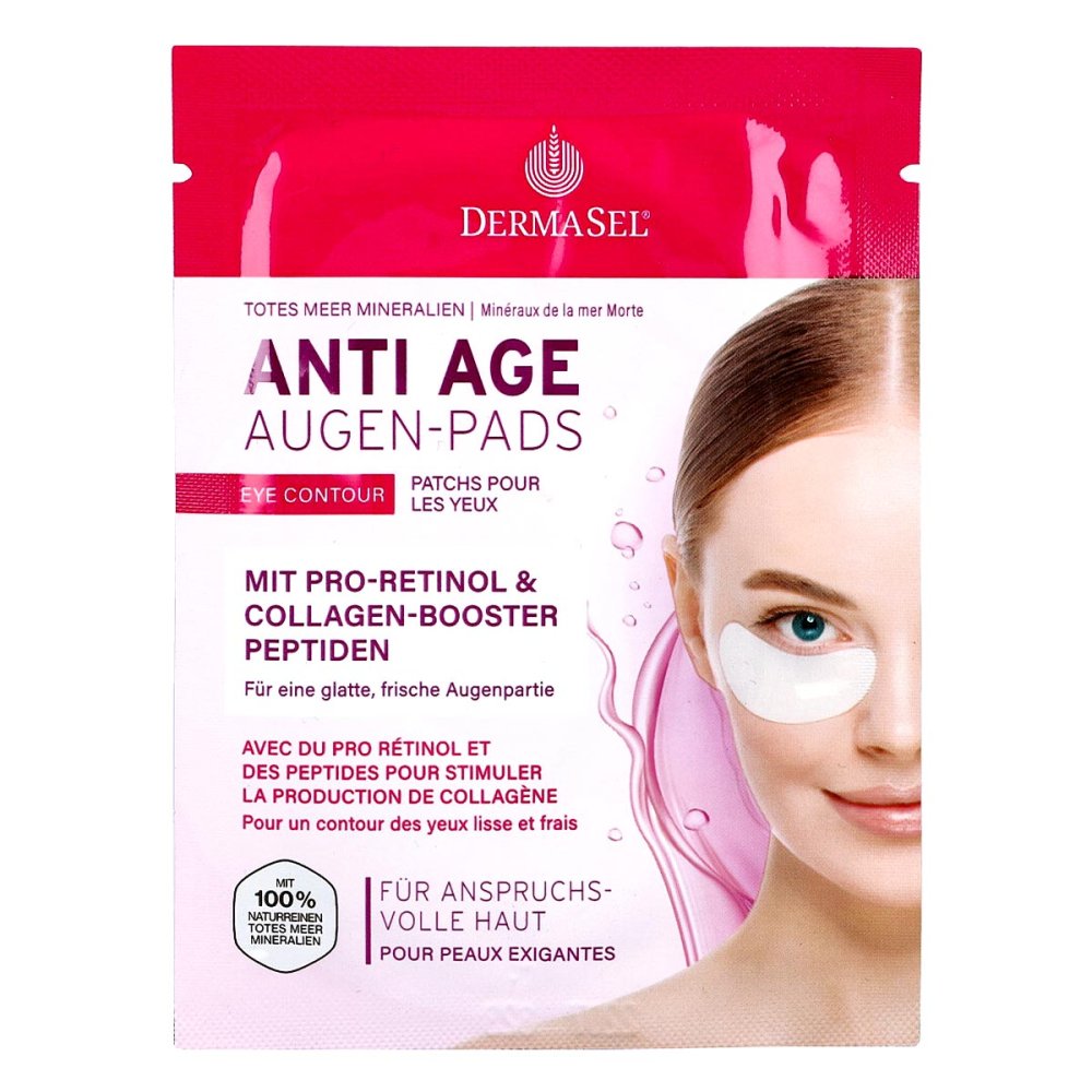 MCM KLOSTERFRAU Vertr. GmbH Dermasel Totes Meer Anti-Age Augen-Pads 17587788