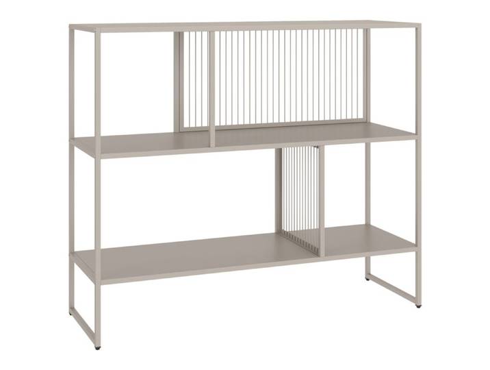 Étagère en métal taupe EMILIA