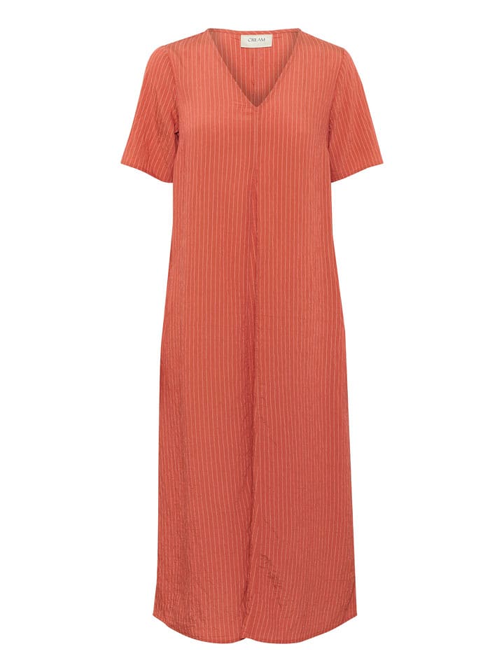 Cream Kleid in Orange - 38