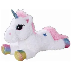 Nicotoy Plsch Einhorn liegend 40 cm (23 cm)