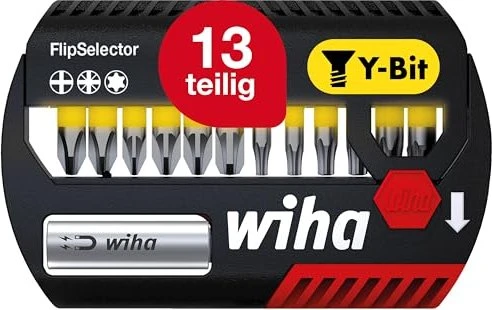 wiha Bit-Set FlipSelector Y-Bit 41824, 13-tlg.