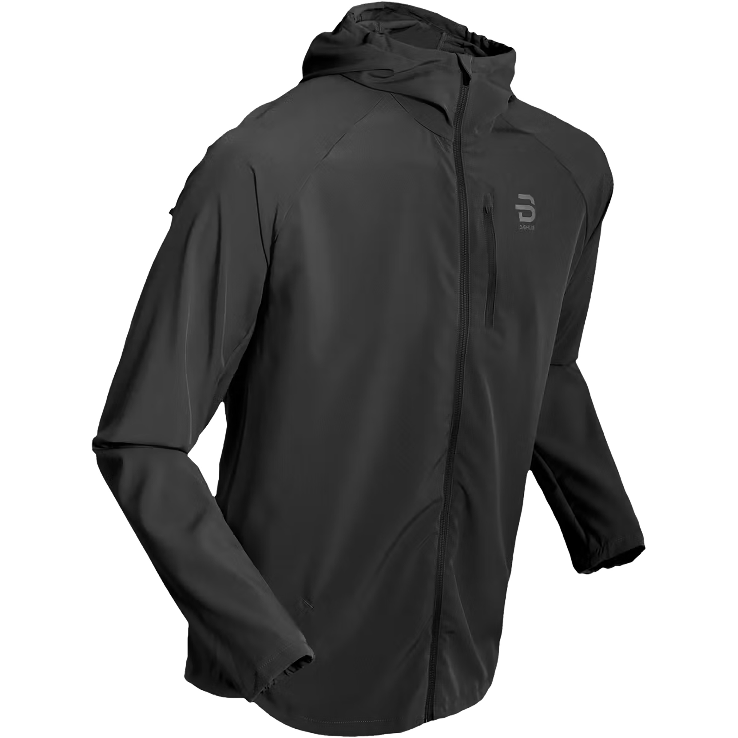 Daehlie Run 2.0 Herren Laufjacke schwarz Größe S Laufen Atmungsaktiv