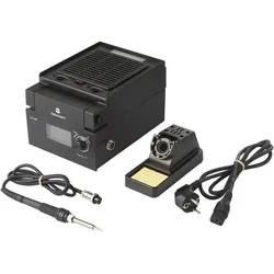 Toolcraft, Lötgerät, Lötstation mit LED-Beleuchtung und Lötrauchabsaugung (Lötstation)