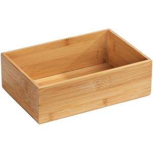 Wenko Holzkiste Terra L, Bambus, braun, 22 x 7 x 15cm