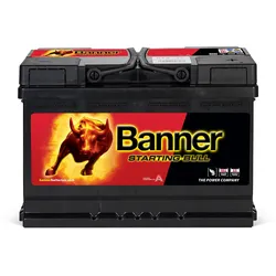 12V 72Ah 650A Banner Starting Bull 57212 Starterbatterie