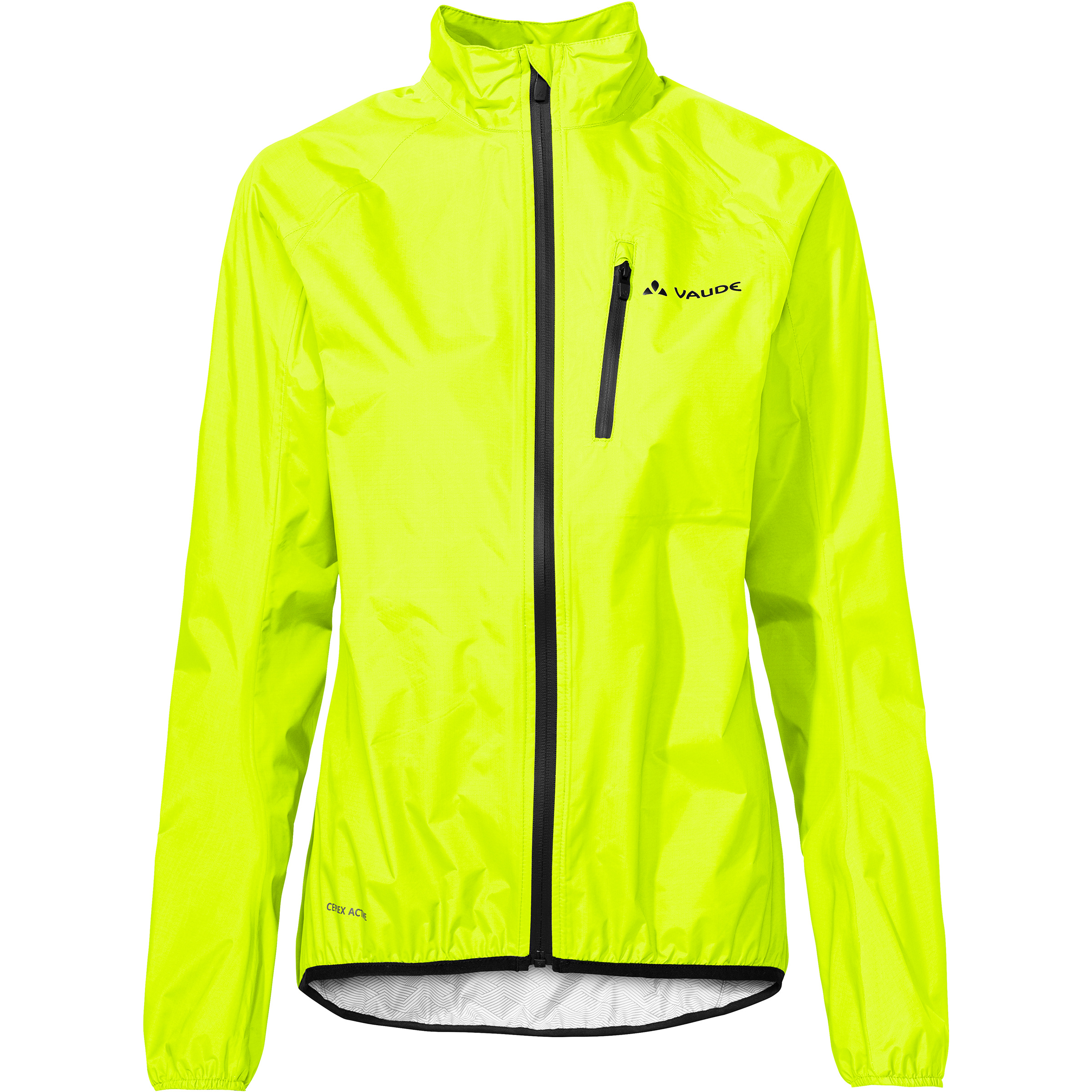 Vaude Drop III Damen Regenjacke gelb Größe L Rennrad | Gravel Wasserdicht Wasserabweisend