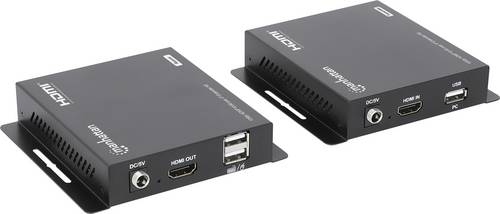 Manhattan HDMI KVM Extender über Netzwerkkabel RJ45 120m