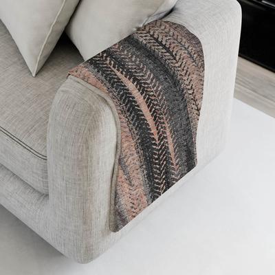 Addison Rugs Premium Machine Washable Contemporary Global Sherpa Throw Blanket