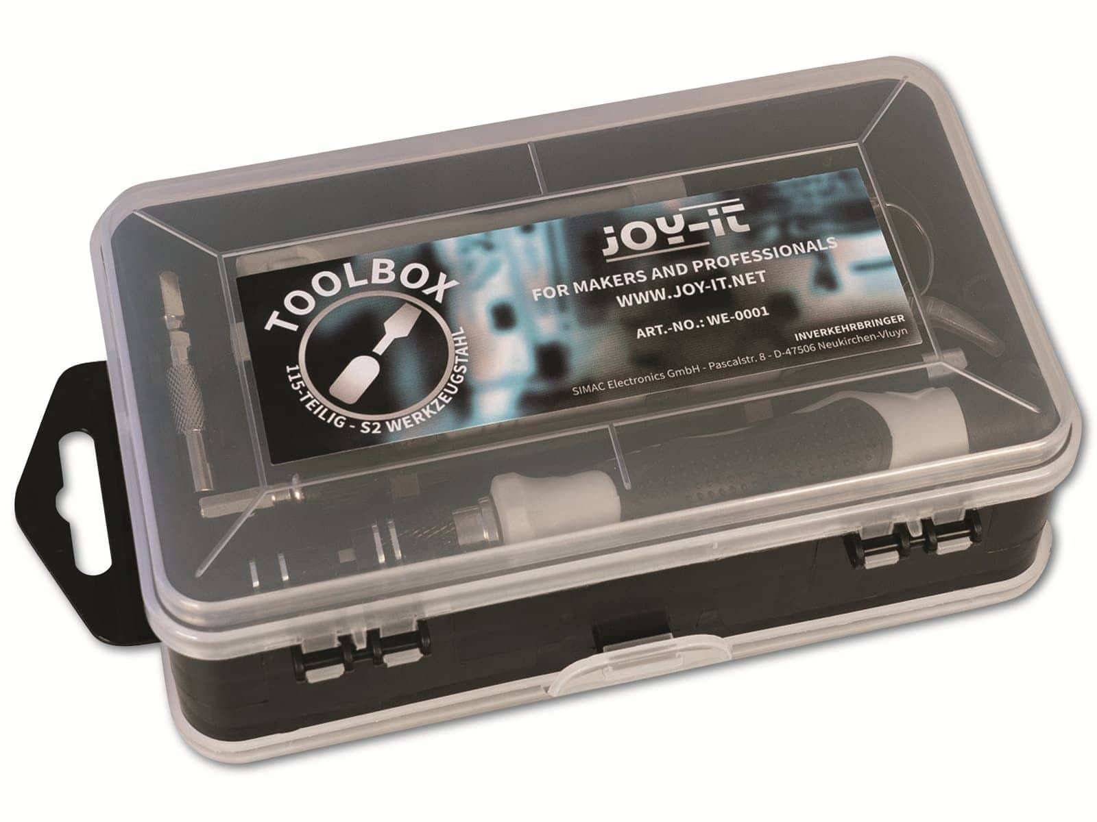 Joy-iT WE-0001 Universele set voor elektriciens, doe-het-zelvers en modelbouwers
