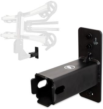 "StoreYour 2"" Haymarket Hitch Wall Mount - Holds Bike or Cargo Car Rack"