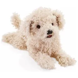 Folkmanis White Poodle Puppy / Pudelwelpe, weiss
