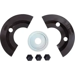 KS Tools Halbschalen-Ergänzungs-Satz 6-tlg für Ø 72 mm - 150.2143