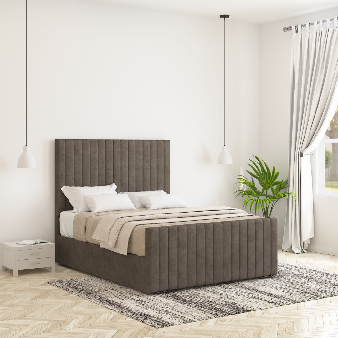 17 Stories Upholstered Bed Mole Small Double (4')