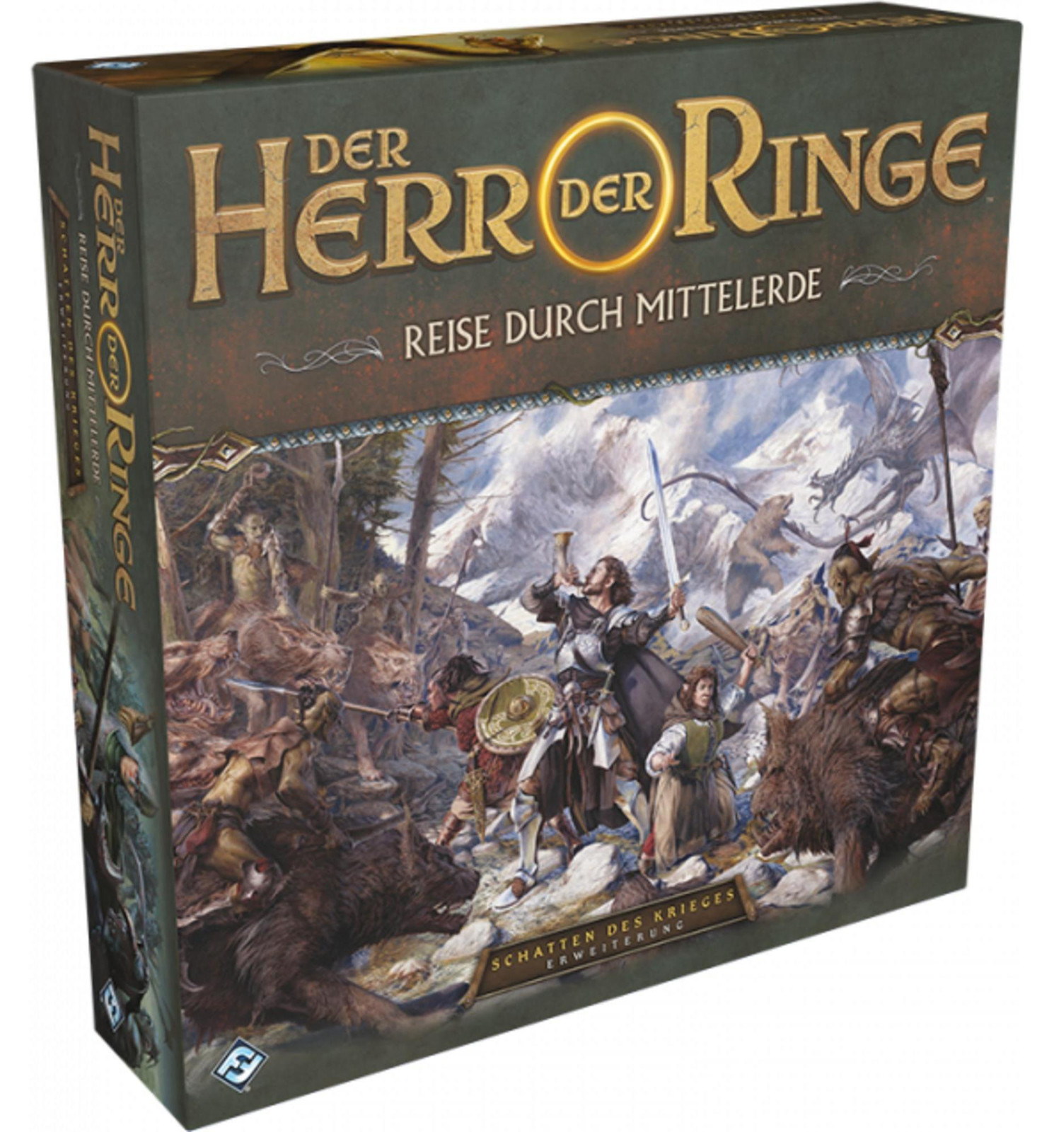 Asmodee De Heer der Ringe - Reis door Midden-aarde: Schaduwen van de Oorlog