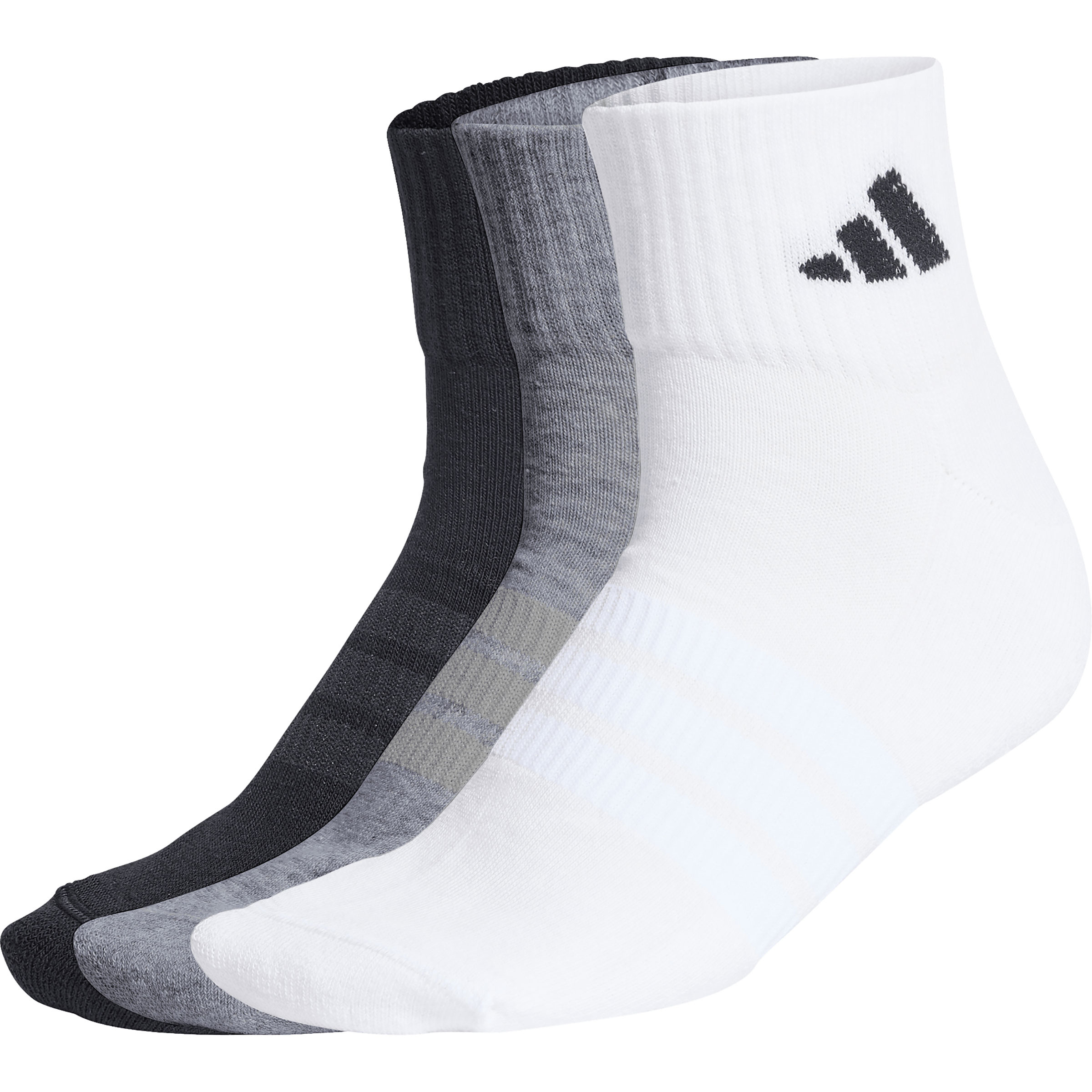 adidas Cushioned Ankle 3er Pack Laufsocken grau Größe 37 Laufen | Lifestyle Widerstandsfähig
