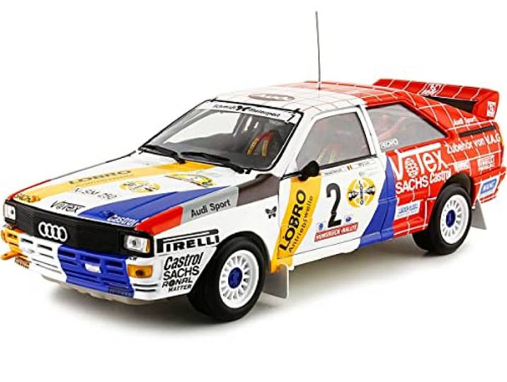 Sun-Star 1984 Audi Quattro A1 Nº2 Demuth/Lux Gewinner Rally Hunsrück 1:18 Sun Star 4252
