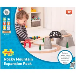 Bigjigs Holzschienen - Rocky Mountain Extension Set