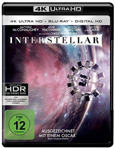 Christopher Nolan - Interstellar (4K Ultra HD + 2D-Blu-ray) (2-Disc Version) [Blu-ray] - Preis vom 02.10.2026 23:42:20 h