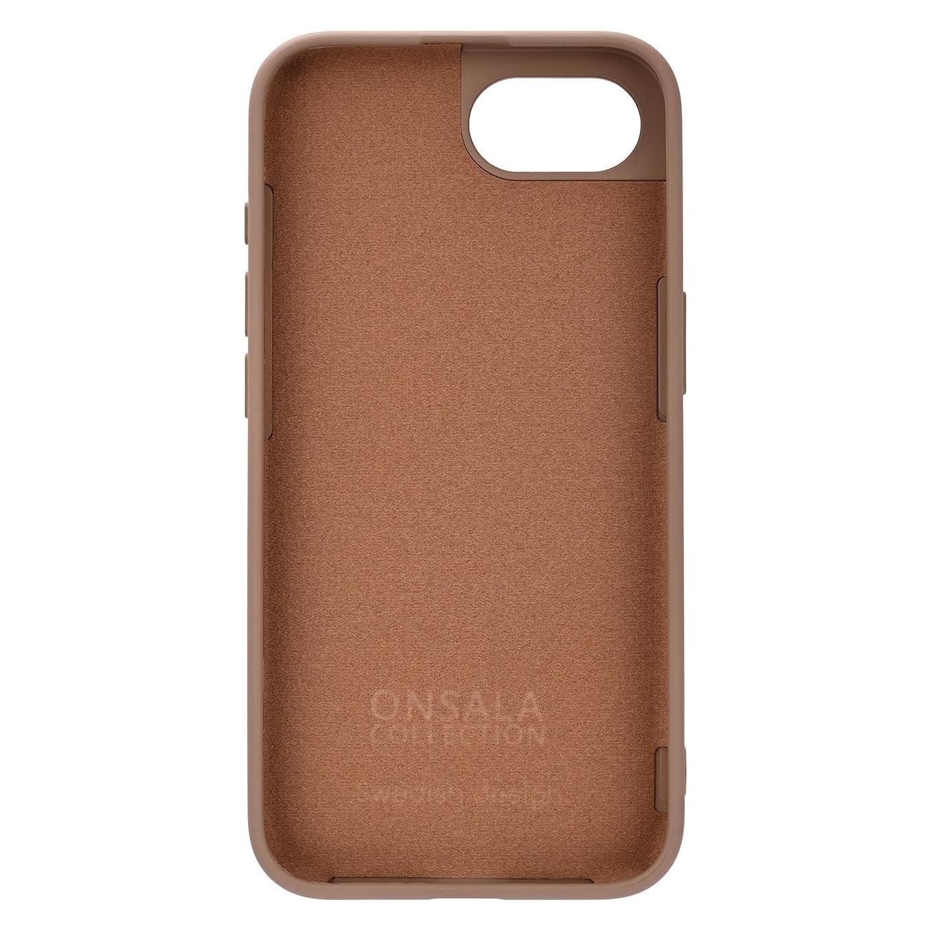 Onsala Phone Case iPhone 16E Back Silicone Touch MagSerie Chocolate (Apple iPhone 16e) (664274)