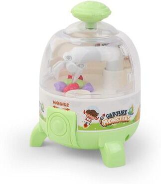 United Rocket Claw Catcher Mini Arcade Machine Toy For Kids With Surprise Dolls green
