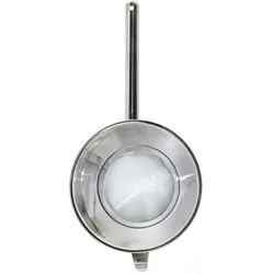 Hendi Spritzsieb aus Edelstahl, feine Maschung, Küchensieb, Silber