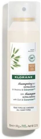 Klorane Capilar Champô Seco Aveia e Ceramida Cor 150ml