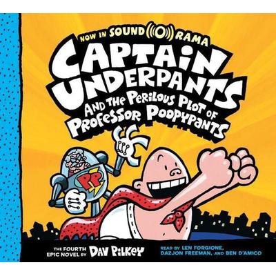 Captain Underpants and the Perilous Plot of Professor Poopypants: Color Edition (Captain Underpants & 4) - Dav Pilkey, CD, 9781338312706