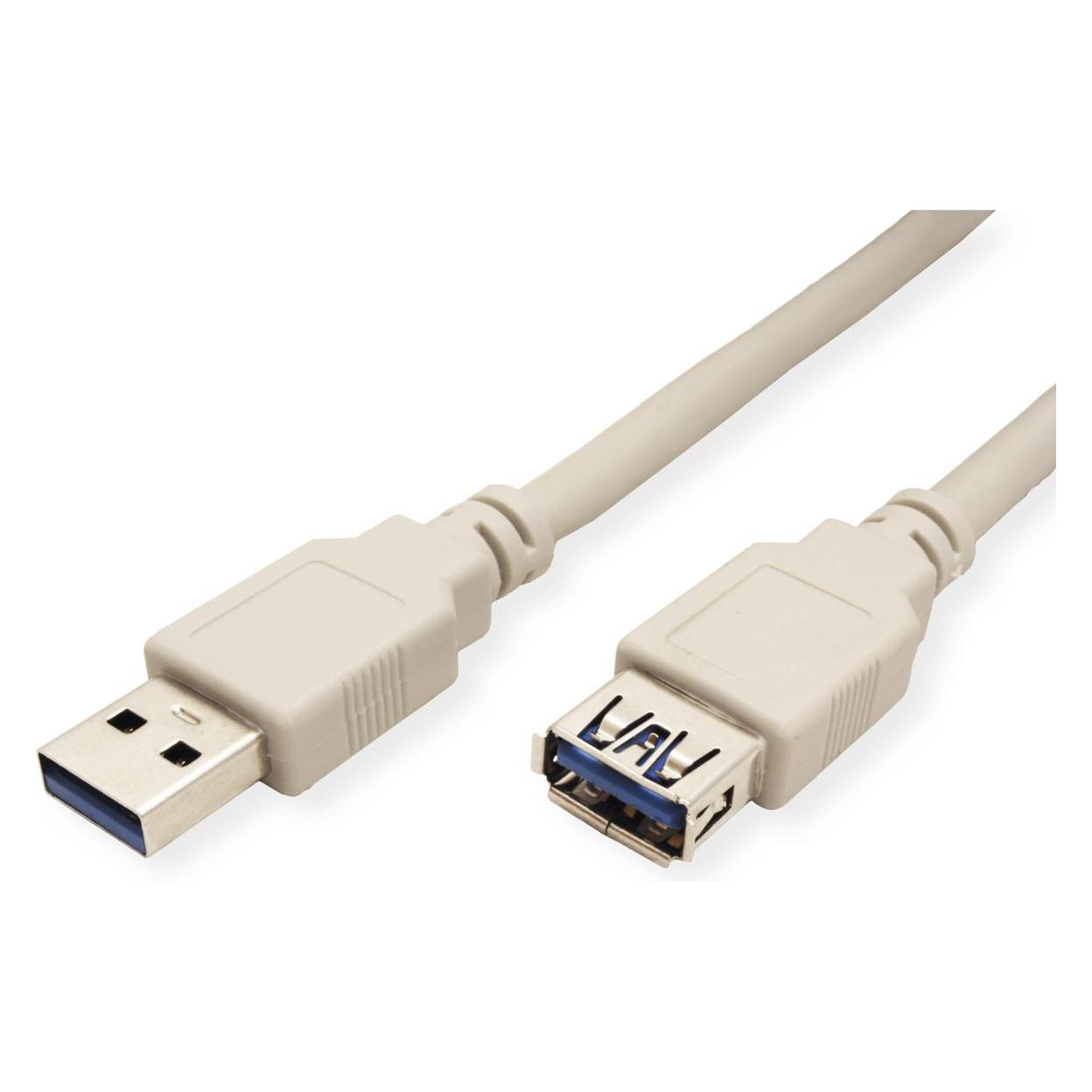 Nilox 0,8m USB3.0 Kabel USB 3.2 Gen 1 (3.1 Gen 1) USB A Weiss (0.80 m, USB 3.2 Gen 1) (ROS3011)