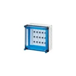 Hensel 2000721 Mi-Sicherungsgehäuse, 5x3x63A, D02, E18 auf Sammelschiene 400 A, 5polig Mi 3236