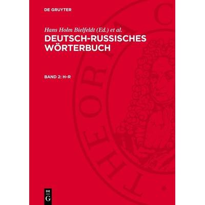 H–R, Gebundene Ausgabe von , De Gruyter, 978-3-11-278410-5