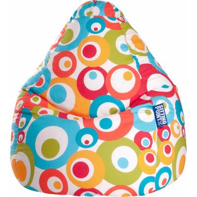 Sitzsack SITTING POINT "Malibu XL", blau (türkis), Sitzsäcke, Sitzsack