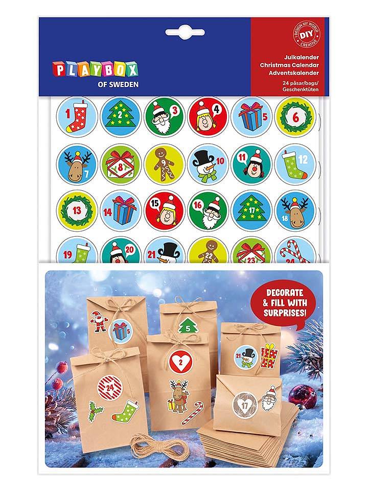 Playbox Adventskalender "Calendar Christmas" - ab 3 Jahren - onesize